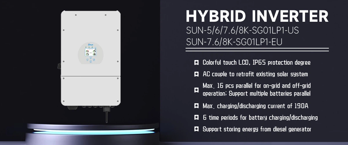 8kw deye hybrid inverter 8kw deye hybrid inverter
